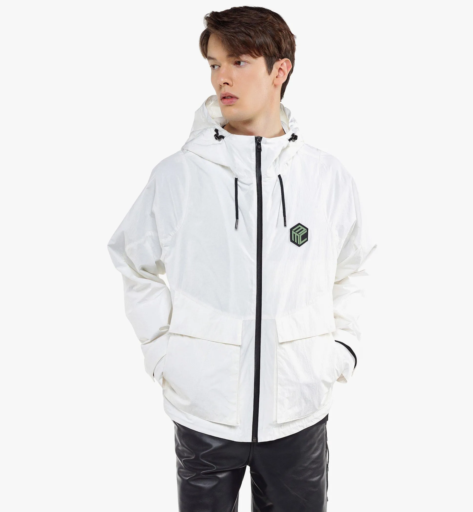 Windjacke Mit Cubic-Logo