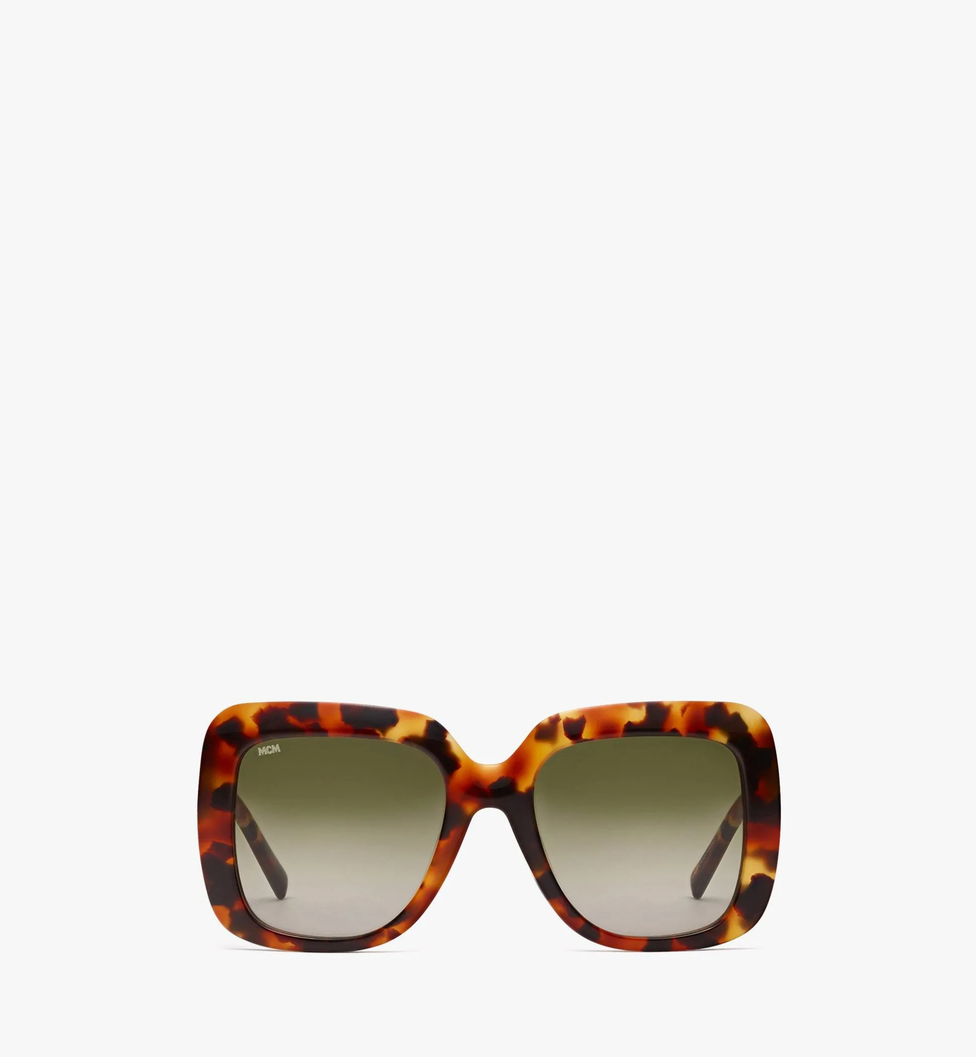 Zweifarbige, Quadratische Sonnenbrille
