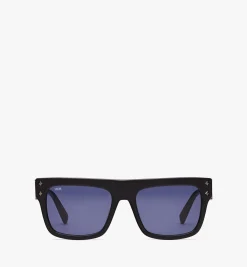 Zweifarbige, Rechteckige Sonnenbrille