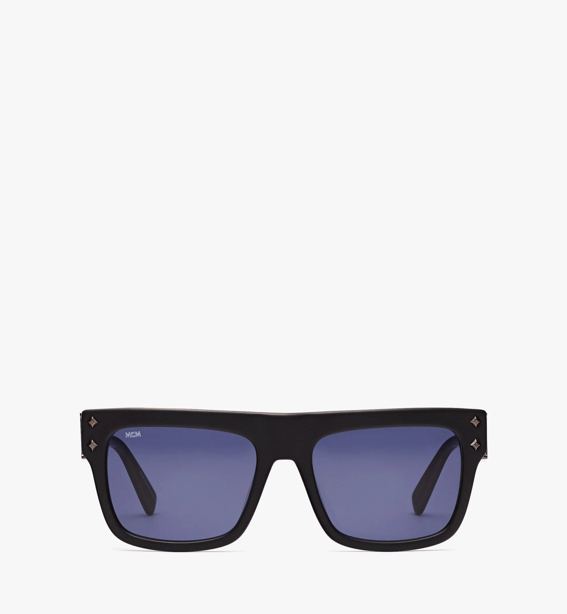 Zweifarbige, Rechteckige Sonnenbrille