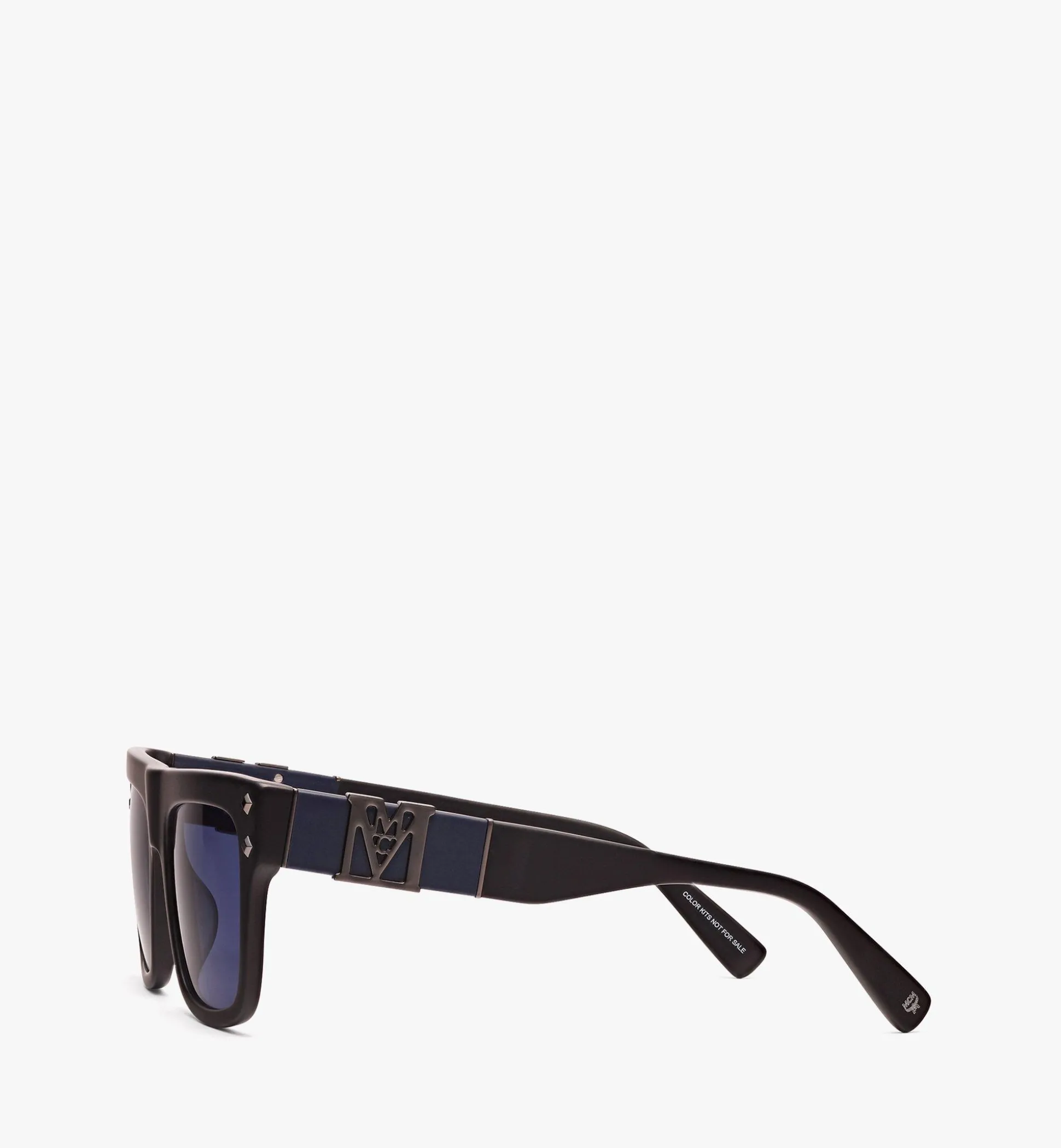Zweifarbige, Rechteckige Sonnenbrille